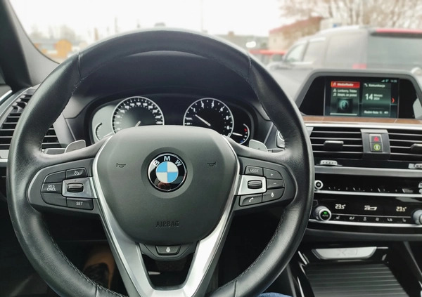 BMW X3 cena 135900 przebieg: 36000, rok produkcji 2019 z Białystok małe 781